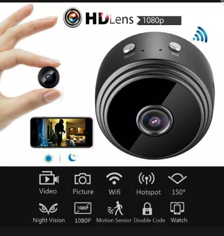 V380 Mini Wifi 1080P HD IP Camera Wireless CCTV Infrared Night Vision ...